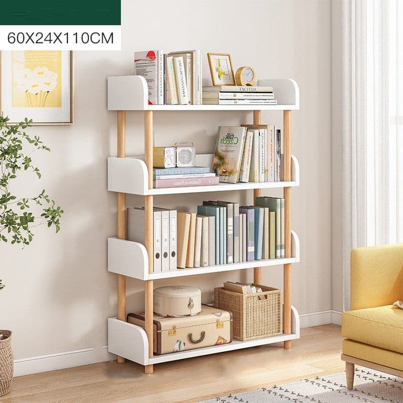 ספרייה מעוצבת מודרנית גובה 110 סמ דגם RSM-2103 מבית ROSSO ITALY בצבעים לבחירה 1