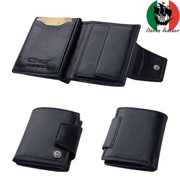 ארנק בטיחות RFID + NFC מעור תא למטבעות ותא לשטרות מבית המותג גבעוני 1