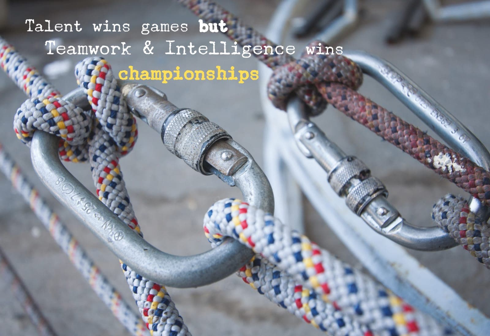 Talent wins games but